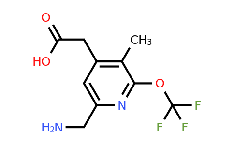 1361849-76-4 | 6-(Aminomethyl)-3-methyl-2-(trifluoromethoxy)pyridine-4-acetic acid