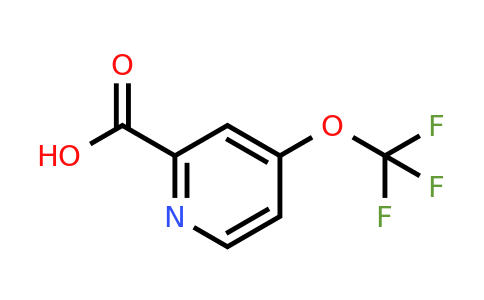 1361850-00-1 | 4-(Trifluoromethoxy)picolinic acid
