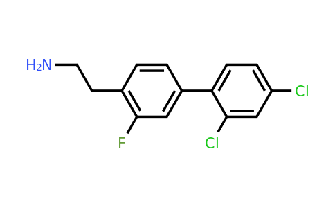 2-(2',4'-Dichloro-3-fluoro-biphenyl-4-yl)-ethylamine