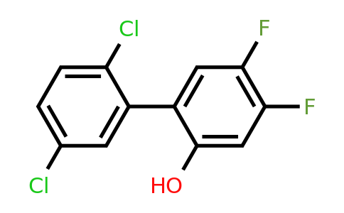 1361851-72-0 | 2',5'-Dichloro-4,5-difluoro-biphenyl-2-ol