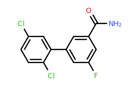1361851-92-4 | 2',5'-Dichloro-5-fluoro-biphenyl-3-carboxylic acid amide