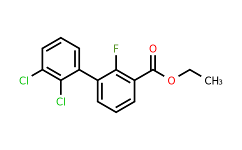 1361852-37-0 | 2',3'-Dichloro-2-fluoro-biphenyl-3-carboxylic acid ethyl ester