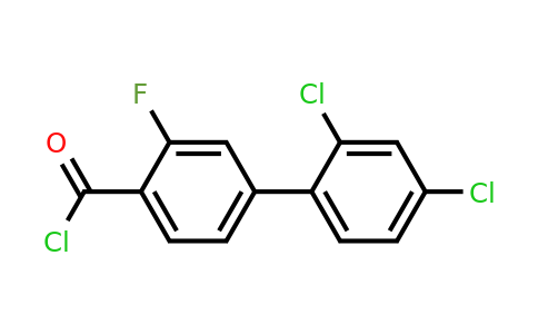 1361853-63-5 | 2',4'-Dichloro-3-fluoro-biphenyl-4-carbonyl chloride