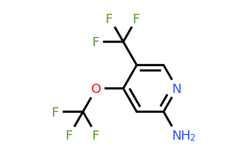 1361854-12-7 | 2-Amino-4-(trifluoromethoxy)-5-(trifluoromethyl)pyridine