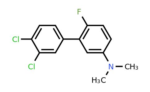 1361856-72-5 | Dimethyl-(3',4'-dichloro-6-fluoro-biphenyl-3-yl)-amine