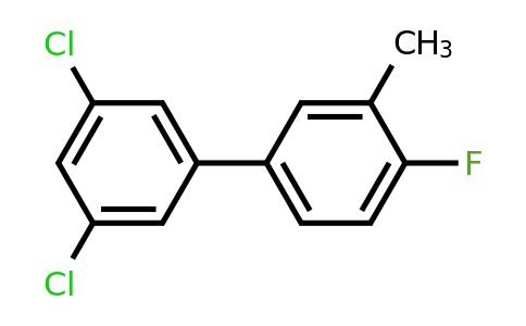 1361857-98-8 | 3,5-Dichloro-4'-fluoro-3'-methyl-biphenyl