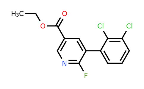 Ethyl 5-(2,3-dichlorophenyl)-6-fluoronicotinate