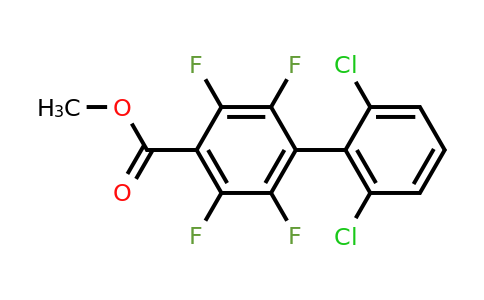 1361859-01-9 | 2',6'-Dichloro-2,3,5,6-tetrafluoro-biphenyl-4-carboxylic acid methyl ester