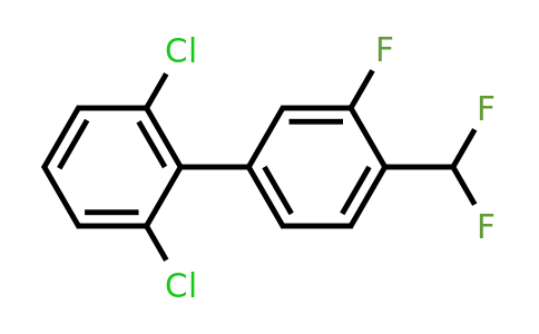 1361859-11-1 | 2,6-Dichloro-4'-difluoromethyl-3'-fluoro-biphenyl