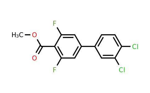 1361861-16-6 | 3',4'-Dichloro-3,5-difluoro-biphenyl-4-carboxylic acid methyl ester