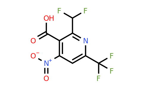 2-(Difluoromethyl)-4-nitro-6-(trifluoromethyl)pyridine-3-carboxylic acid