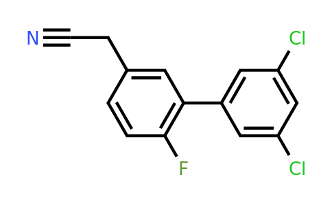 1361866-85-4 | (3',5'-Dichloro-6-fluoro-biphenyl-3-yl)-acetonitrile