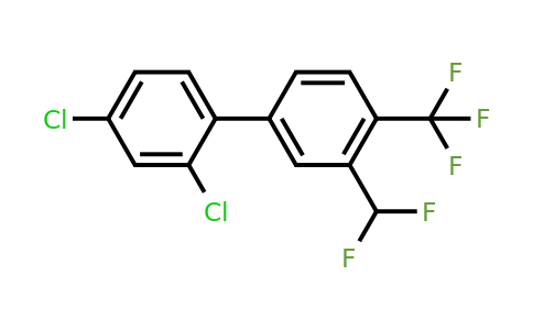 1361867-32-4 | 2,4-Dichloro-3'-difluoromethyl-4'-trifluoromethyl-biphenyl