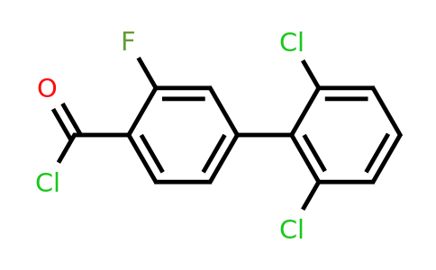 1361868-58-7 | 2',6'-Dichloro-3-fluoro-biphenyl-4-carbonyl chloride