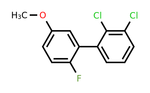 1361869-99-9 | 2,3-Dichloro-2'-fluoro-5'-methoxy-biphenyl