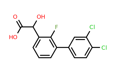 1361870-16-7 | Hydroxy-(3',4'-dichloro-2-fluoro-biphenyl-3-yl)-acetic acid