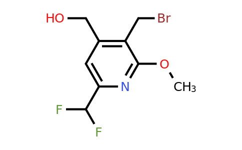 1361870-69-0 | 3-(Bromomethyl)-6-(difluoromethyl)-2-methoxypyridine-4-methanol