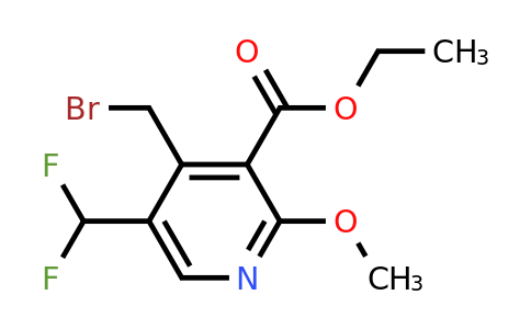 1361871-73-9 | Ethyl 4-(bromomethyl)-5-(difluoromethyl)-2-methoxypyridine-3-carboxylate