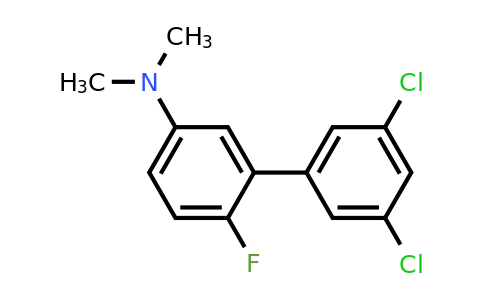 1361872-62-9 | Dimethyl-(3',5'-dichloro-6-fluoro-biphenyl-3-yl)-amine