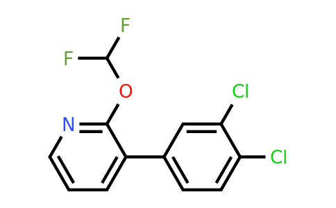 1361878-86-5 | 3-(3,4-Dichlorophenyl)-2-(difluoromethoxy)pyridine