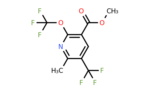 1361885-45-1 | Methyl 2-methyl-6-(trifluoromethoxy)-3-(trifluoromethyl)pyridine-5-carboxylate