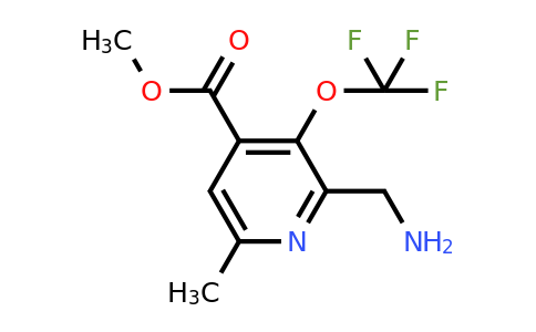1361886-61-4 | Methyl 2-(aminomethyl)-6-methyl-3-(trifluoromethoxy)pyridine-4-carboxylate