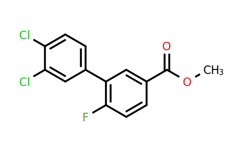 1361886-80-7 | 3',4'-Dichloro-6-fluoro-biphenyl-3-carboxylic acid methyl ester