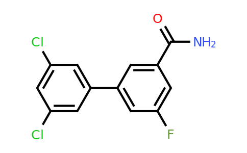 1361887-51-5 | 3',5'-Dichloro-5-fluoro-biphenyl-3-carboxylic acid amide