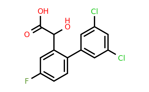 1361887-77-5 | Hydroxy-(3',5'-dichloro-4-fluoro-biphenyl-2-yl)-acetic acid