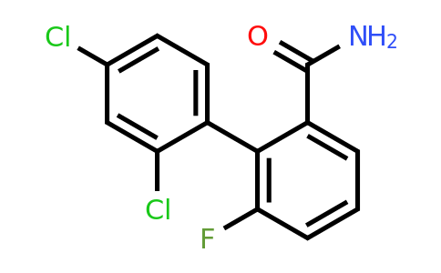 1361891-14-6 | 2',4'-Dichloro-6-fluoro-biphenyl-2-carboxylic acid amide