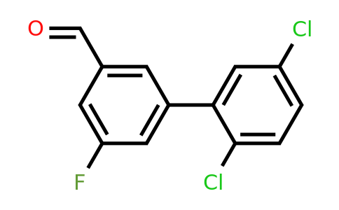 1361893-97-1 | 2',5'-Dichloro-5-fluoro-biphenyl-3-carboxaldehyde