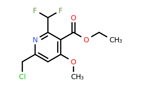 1361899-06-0 | Ethyl 6-(chloromethyl)-2-(difluoromethyl)-4-methoxypyridine-3-carboxylate