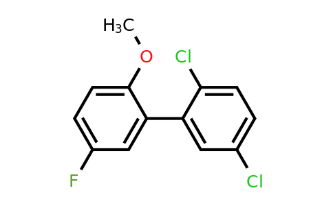 1361903-55-0 | 2,5-Dichloro-5'-fluoro-2'-methoxy-biphenyl