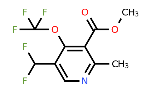 1361905-59-0 | Methyl 5-(difluoromethyl)-2-methyl-4-(trifluoromethoxy)pyridine-3-carboxylate