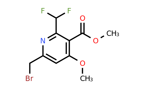 1361909-23-0 | Methyl 6-(bromomethyl)-2-(difluoromethyl)-4-methoxypyridine-3-carboxylate