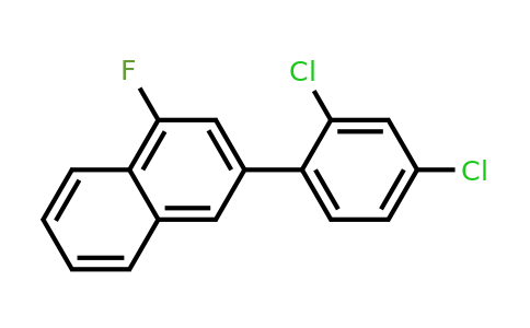 1361909-69-4 | 3-(2,4-Dichlorophenyl)-1-fluoronaphthalene