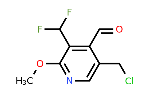 5-(Chloromethyl)-3-(difluoromethyl)-2-methoxypyridine-4-carboxaldehyde
