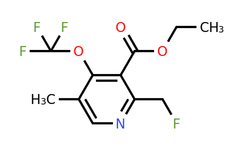 1361915-30-1 | Ethyl 2-(fluoromethyl)-5-methyl-4-(trifluoromethoxy)pyridine-3-carboxylate