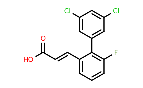 1361924-14-2 | 3-(3',5'-Dichloro-6-fluoro-biphenyl-2-yl)-acrylic acid