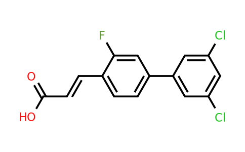 1361924-15-3 | 3-(3',5'-Dichloro-3-fluoro-biphenyl-4-yl)-acrylic acid