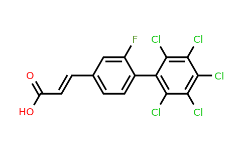 1361924-26-6 | 2-Fluoro-2',3',4',5',6'-pentachlorobiphenyl-4-acrylic acid