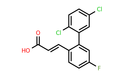 1361925-09-8 | 3-(2',5'-Dichloro-5-fluoro-biphenyl-2-yl)-acrylic acid