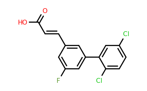 1361925-12-3 | 3-(2',5'-Dichloro-5-fluoro-biphenyl-3-yl)-acrylic acid