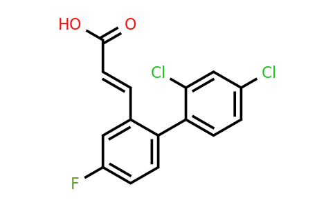 1361925-16-7 | 3-(2',4'-Dichloro-4-fluoro-biphenyl-2-yl)-acrylic acid