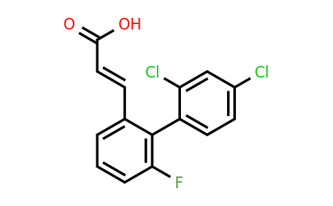 1361925-20-3 | 3-(2',4'-Dichloro-6-fluoro-biphenyl-2-yl)-acrylic acid