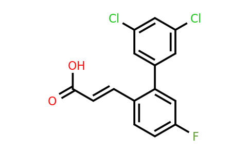 1361925-28-1 | 3-(3',5'-Dichloro-5-fluoro-biphenyl-2-yl)-acrylic acid