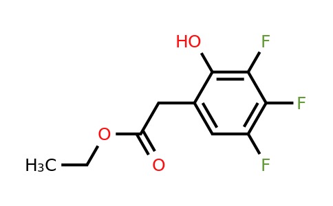 1363149-38-5 | Ethyl 2-hydroxy-3,4,5-trifluorophenylacetate