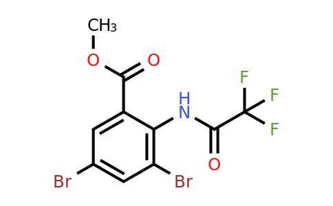 1363166-10-2 | Methyl 3,5-dibromo-2-(trifluoroacetamido)benzoate