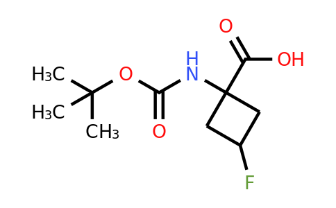 1363381-27-4 | 1-(Boc-amino)-3-fluorocyclobutanecarboxylic acid