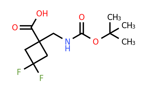 1363382-41-5 | 1-(Boc-aminomethyl)-3,3-difluorocyclobutane-carboxylic acid